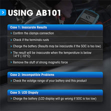 Topdon ArtiBattery 101 AB101 Car Battery Tester